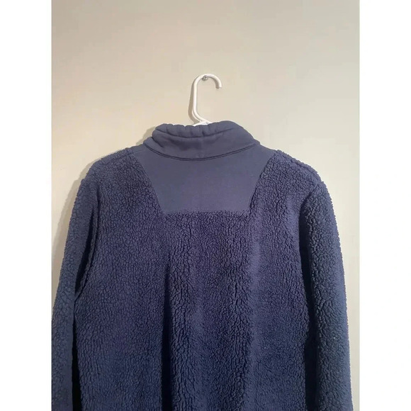 Sweaty Betty Navy Sherpa Quarter Zip Sweatshirt - Picture 7 of 11